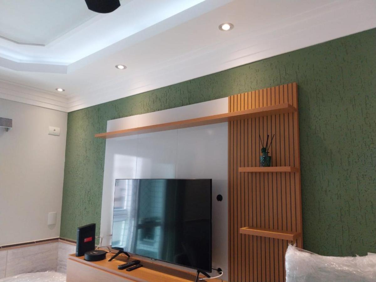 Apartament Jg Triunfo Waves - Praia Grande, Ocian - 50M Do Mar Zewnętrze zdjęcie